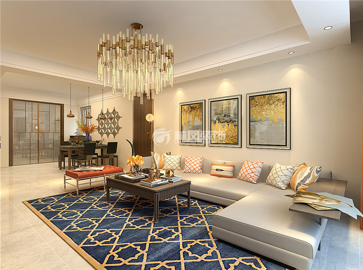 簡(jiǎn)美風(fēng)格局部吊頂設(shè)計(jì)裝修效果圖