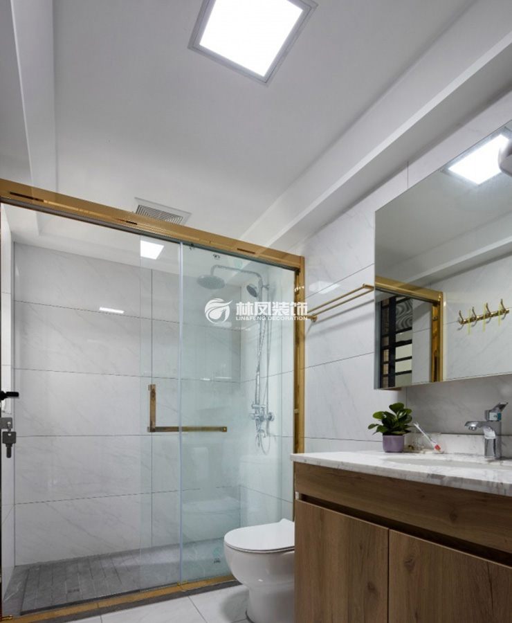 北歐風(fēng)格衛(wèi)生間設(shè)計裝修效果圖