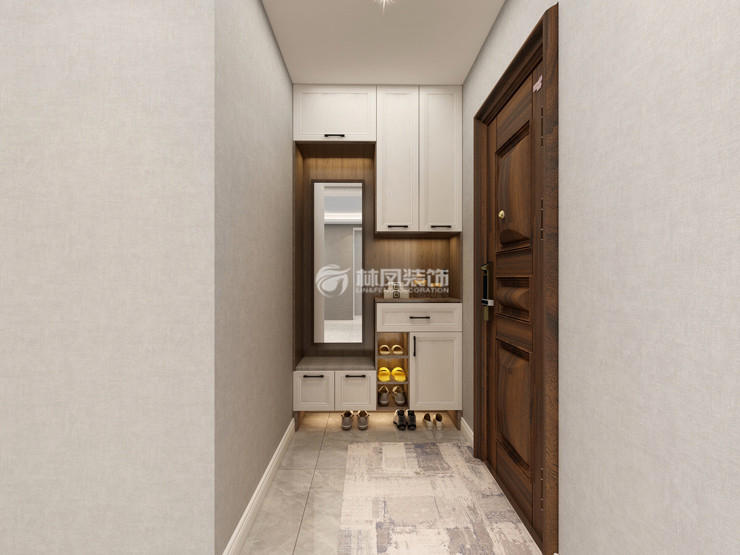 改變?nèi)霊糸T(mén)顏色裝修效果圖