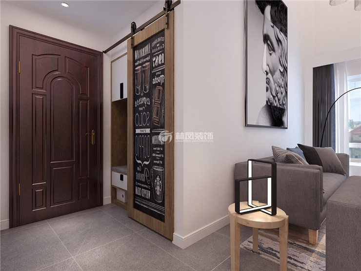 現(xiàn)代風(fēng)格谷倉門設(shè)計裝修效果圖