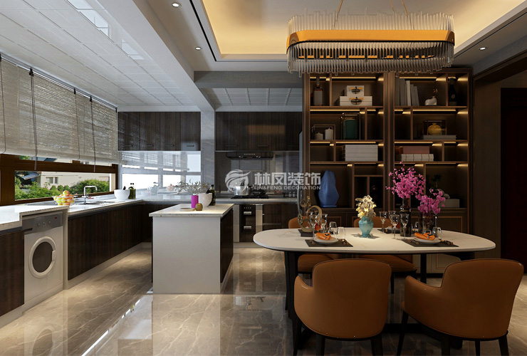 廚房吧臺設計裝修效果圖