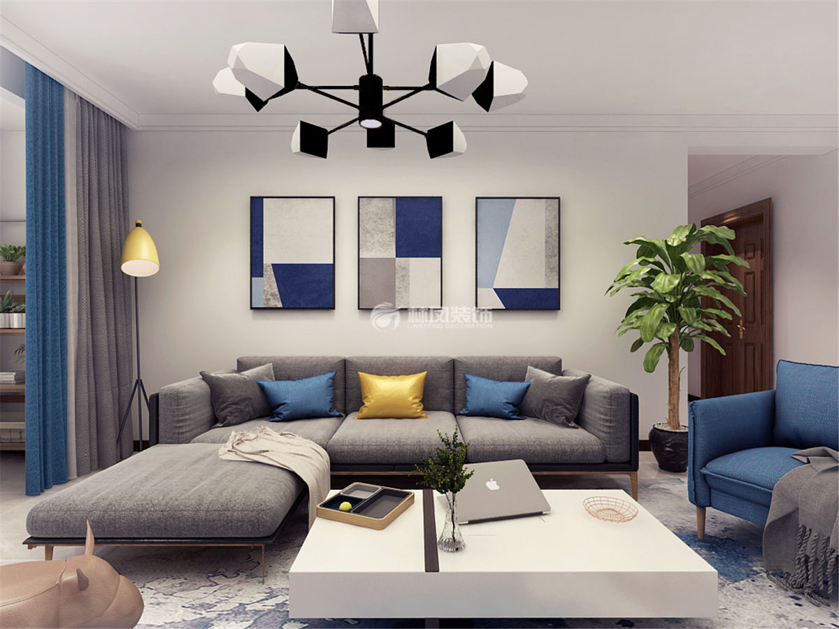 現(xiàn)代風格沙發(fā)搭配裝修效果圖