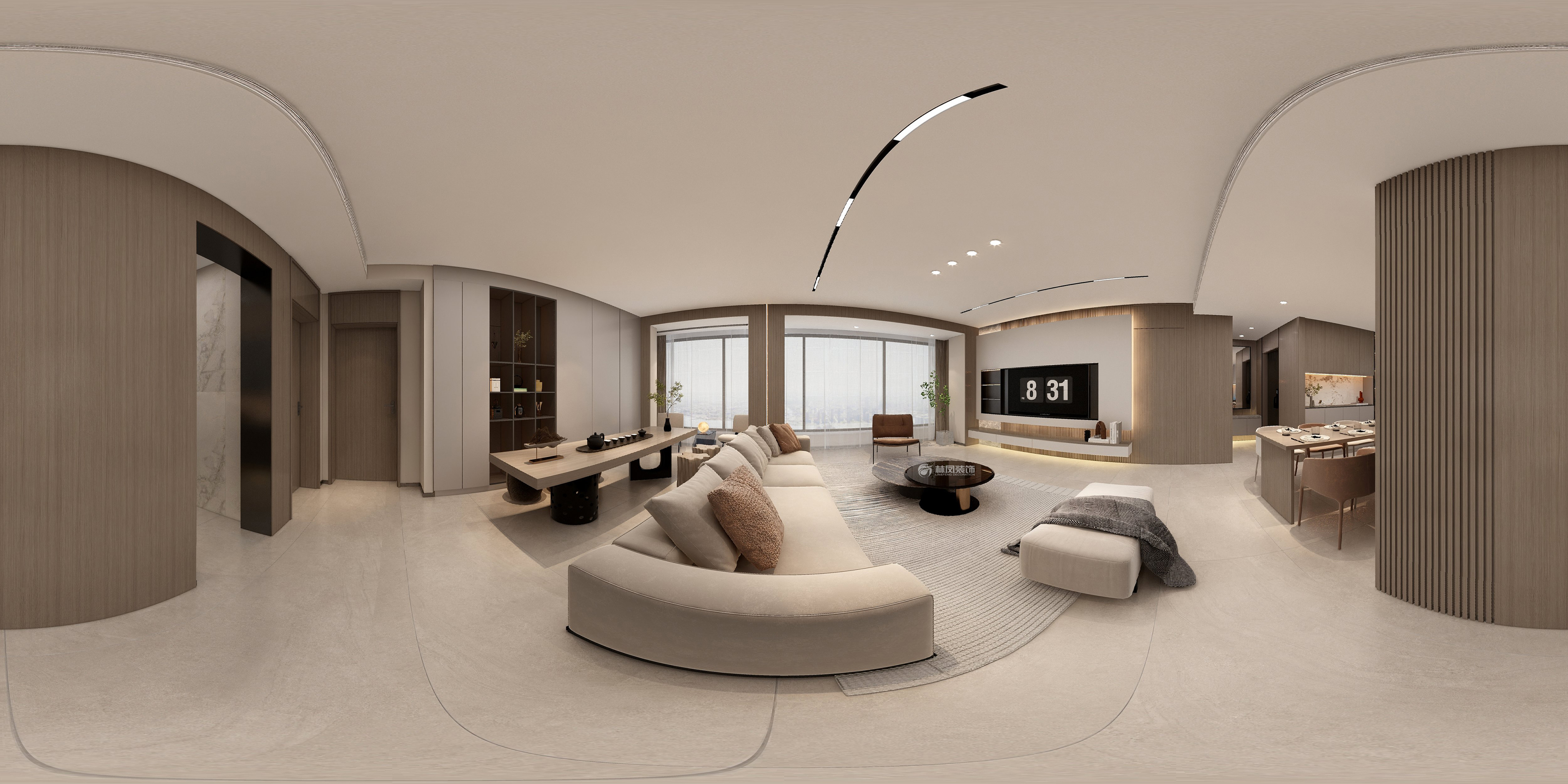 五彩陽光城-130㎡-現(xiàn)代簡(jiǎn)約-3D全景客廳.jpg